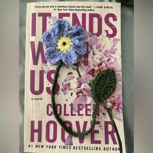 Crochet flower 🌸 bookmark 📕